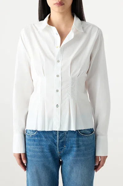 Amo Denim Lucinda Shirt In White