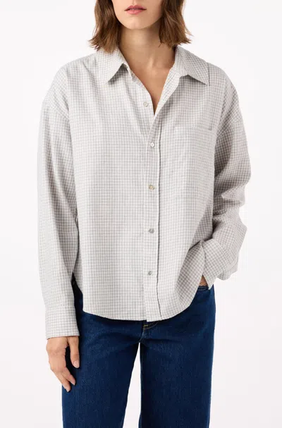 Amo Denim Maryanne Shirt In Gray