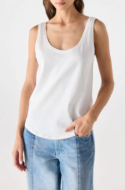 Amo Denim Muse Tank In White