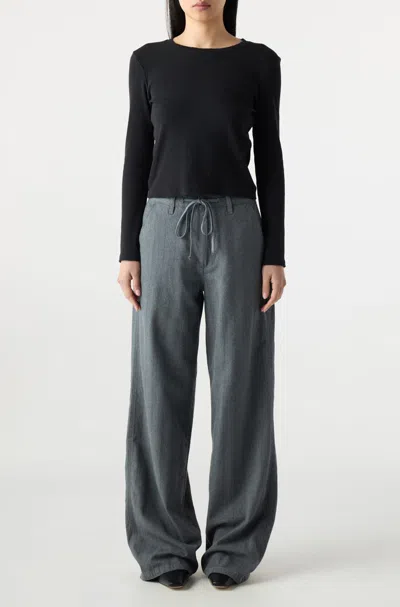 Amo Denim Nora Pant In Gray