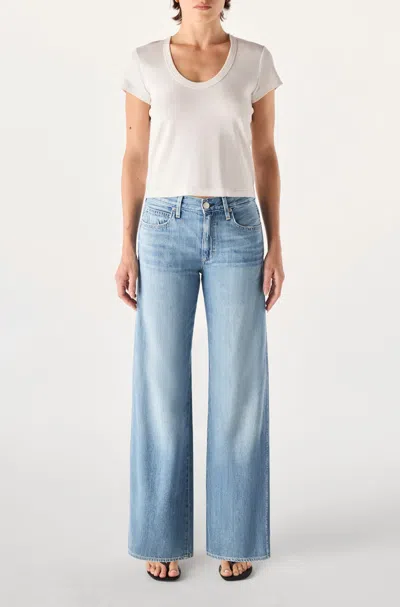 Amo Denim Regina Jeans In Loom In Blue