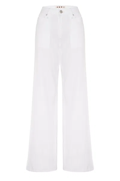 Amo Denim Regina In White
