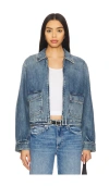 Amo Denim Sally Jacket In Moonstruck