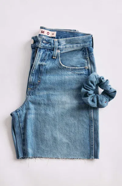 Amo Denim Sandra Short In Blue