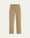 Amo Denim Slouchy Army Cargo Pants In Thyme