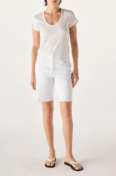 Amo Denim Steph Short In White