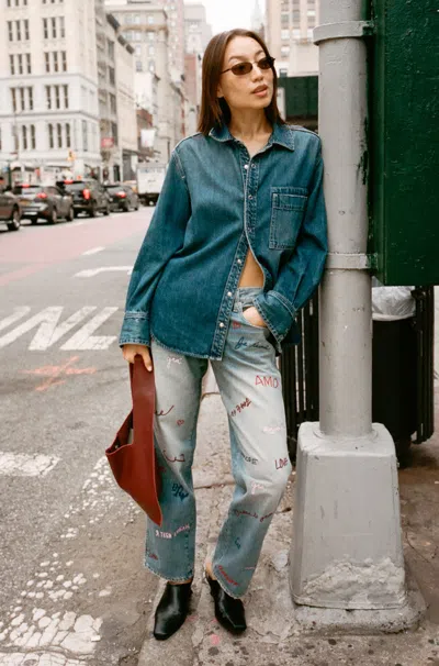 Amo Denim The Love Jean In Blue