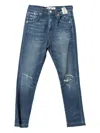Amo Distressed Jeans In Blue