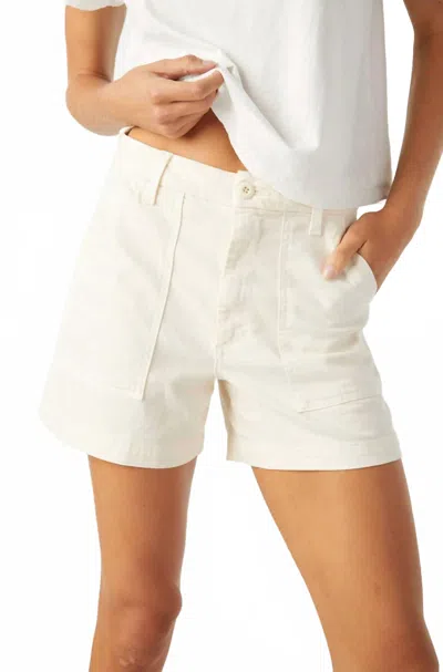Amo Easy Army Short In Bone In White