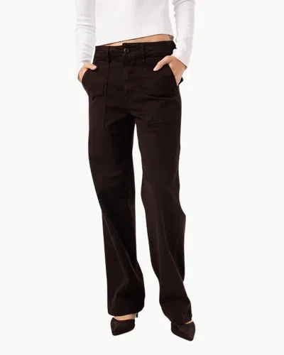 Amo Easy Army Slouch In Espresso In Brown