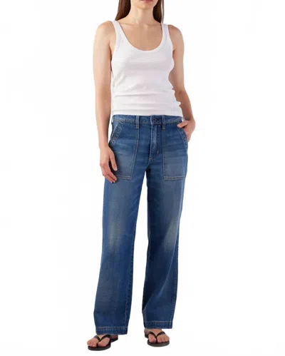 Amo Easy Army Slouch Jeans In Denim In Multi
