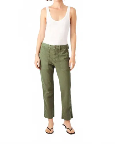 Amo Easy Army Trouser In Tea Leaf In Multi