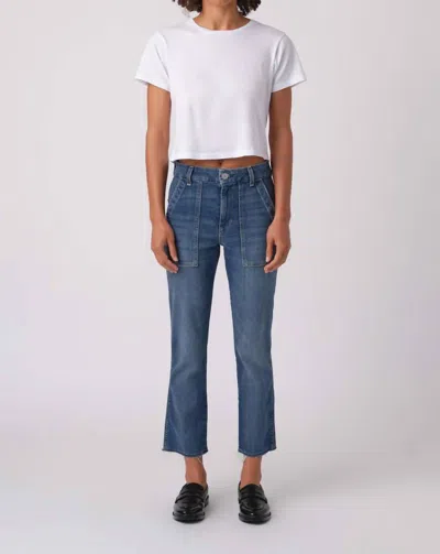 Amo Easy Army Trousers In Blue
