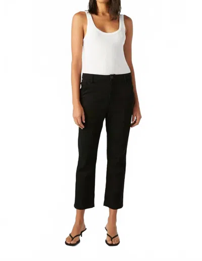 Amo Easy Trouser In Black In Animal Print