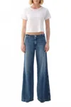 Amo Edith Wide Leg Trouser Pants In Romance