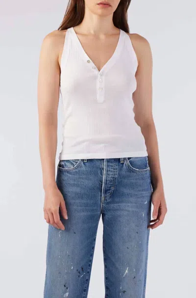 Amo Fantasy Tank Top In White In Multi