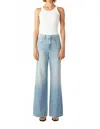 Amo Frida Wide Leg Jeans In Outlaw In White