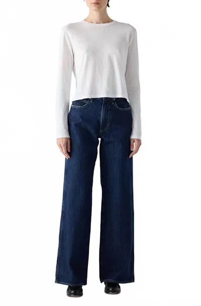 Amo Frida Wide Leg Jeans In Splendor In Blue