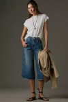 AMO GABRIELA CULOTTE HIGH-RISE WIDE-LEG JEANS