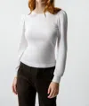 AMO GIRLY THERMAL TOP IN NATURAL