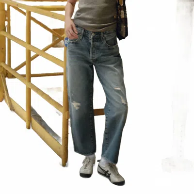 Amo Hattie Straight Leg Jean In Love Spell In Gray