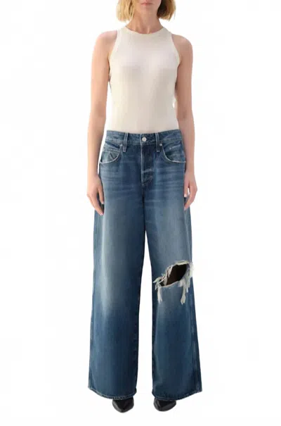 Amo Indira Jeans In Lasting In Blue