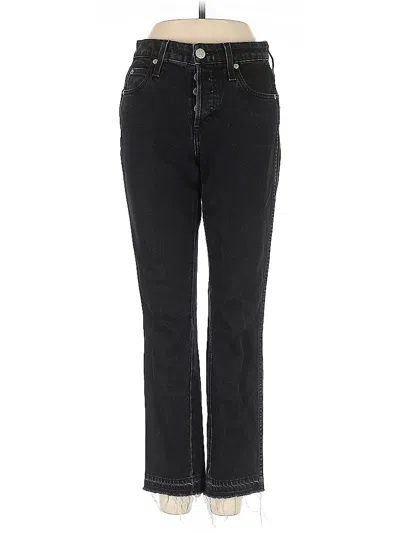 Pre-owned Amo Jeans In Black
