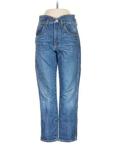 Pre-owned Amo Jeans In Blue