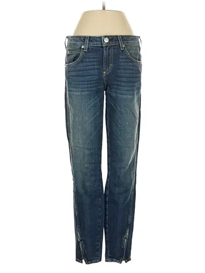 Pre-owned Amo Jeans In Blue