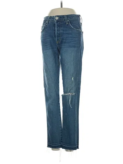 Pre-owned Amo Jeans In Blue