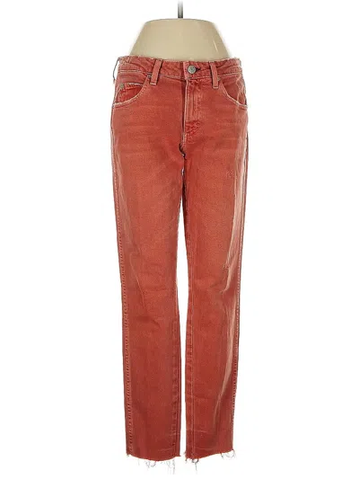 Pre-owned Amo Jeans In Orange