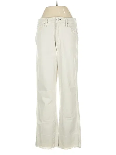Pre-owned Amo Jeans In White