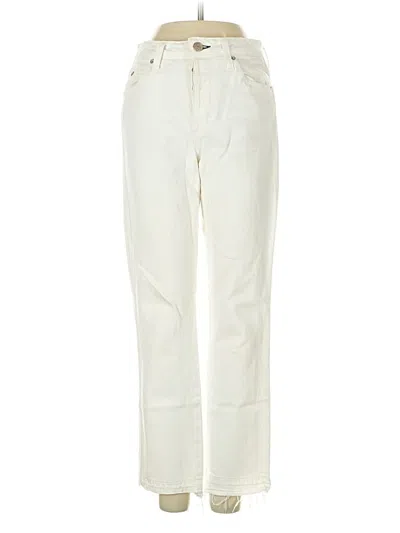 Pre-owned Amo Jeans In White