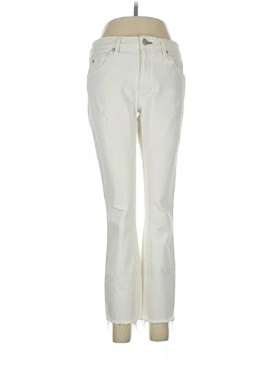 Pre-owned Amo Jeans In White