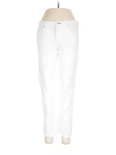 Pre-owned Amo Jeans In White