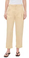 Amo Easy Army Trouser In Creme Brulee