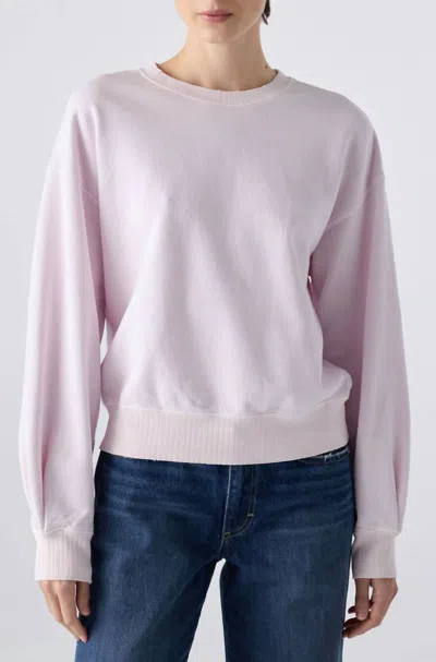 Amo Katarina Crew Neck Sweatshirt In Flush In Multi