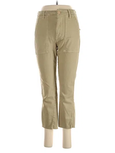 Pre-owned Amo Khaki Pant In Tan