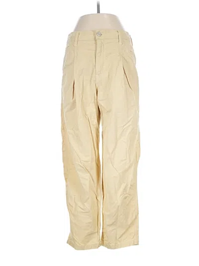 Pre-owned Amo Khaki Pant In Tan