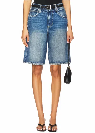 Amo Laura Jean Short In Offbeat In Blue