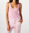 Amo Layering Tank Top In Peony In Red