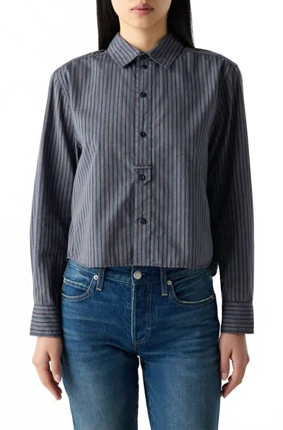 Amo Lena Shirt In Twilight In Gray