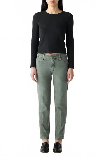 Amo Libby Ankle Length Pants In Cypress In Multi