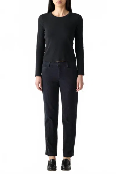 Amo Libby Cropped Trousers In Black