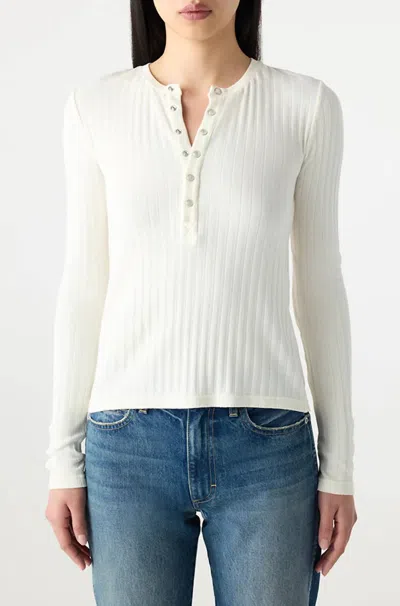 Amo Lottie Top In Bone In White