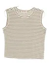 Amo Sleeveless Love Tee In Reseda Multi In Neutral