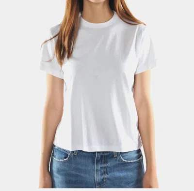 Amo Love Tee In White In Animal Print