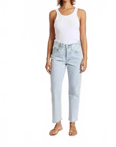 Amo Loverboy Relaxed Fit Jean In Landslide In Green