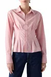 Amo Lucinda Shirt In Rose In Pink