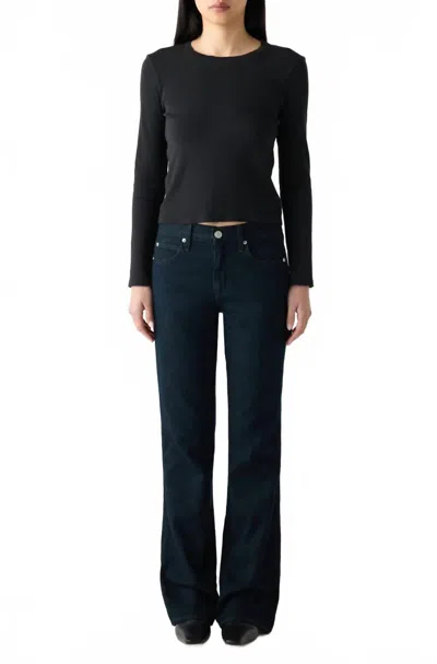 Amo Marcenia Boot Cut Denim Jean In So Loved In Black